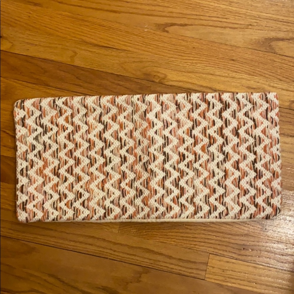 Boho woven 12x24 inch pillow cover